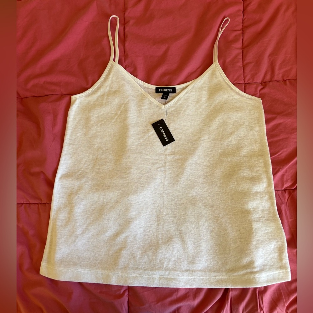 Express Women's Elegant Cream Camisole